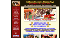 Desktop Screenshot of childrenstheatreplays.com